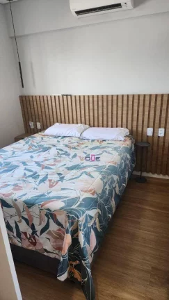 Imagem Apartamento com 1 dormitório com lazer completo, andar alto e vaga demarcada à venda, 44 m² por R$ 636.000 - Campo Grande - Santos/SP