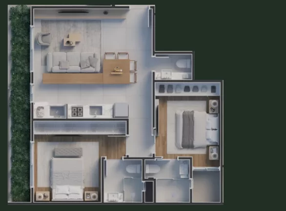 Imagem Floralis - Apartamento à venda no bairro Barra - Balneário Camboriú/SC