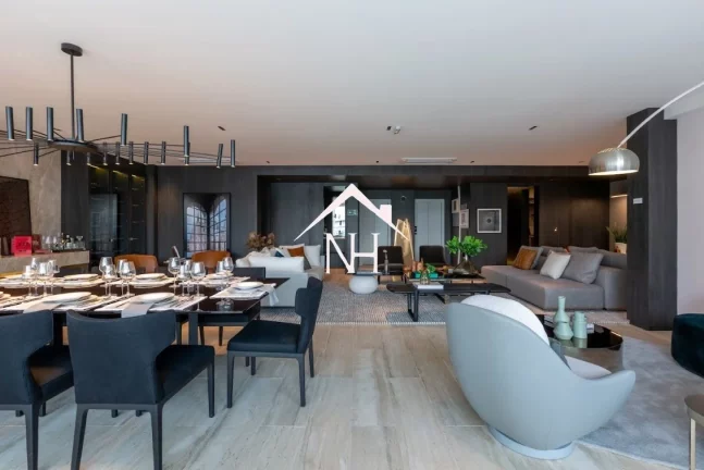 Imagem Apartamento de 281m em frente ao Parque Ibirapuera c/ 4 suítes,4 vagas,piscinas,deck,pool,pet place,playground,sauna,quadras,salão de jogos,coworking
