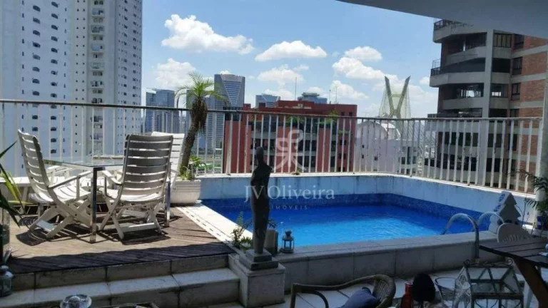 Imagem Apartamento Triplex com 4 dormitórios, 367 m² - venda por R$ 3.500.000,00 ou aluguel por R$ 17.010,00/mês - Real Parque - São Paulo/SP