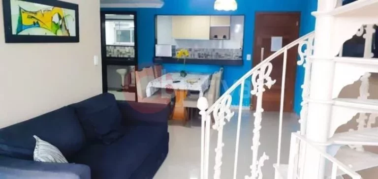 Imagem Cobertura com 3 dormitórios à venda, 160 m² por R$ 900.000,00 - Centro - Cabo Frio/RJ