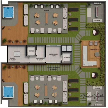 Imagem Apartamento 3 dormitórios para Venda em Itajaí / SC no bairro Praia Brava de Itajaí