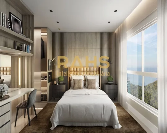 Imagem 04 Suítes Living Integrado com Cozinha Gourmet Lavabo Sacada com Churrasqueira à Carvão Acesso de...