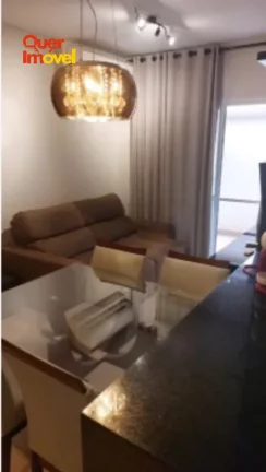 Imagem Apartamento à venda em Ribeirão Preto-SP, bairro Ipiranga: 2 quartos, 1 suíte, 2 salas, 2 banheiros, 1 vaga, 78m².