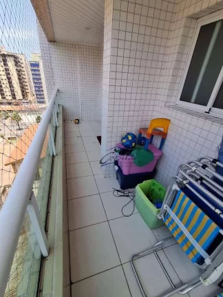 Imagem Apartamento com 2 dormitórios à venda, 107 m² por R$ 530.000,00 - Guilhermina - Praia Grande/SP