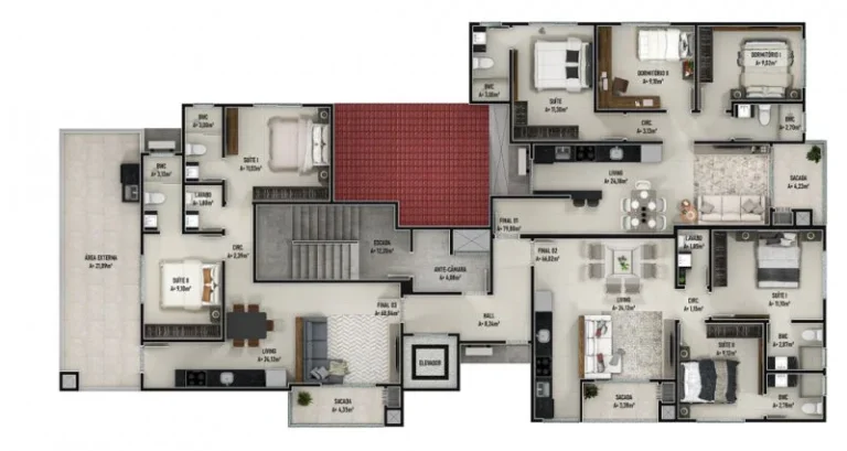 Imagem Apartamento a venda no Tabuleiro Camboriú