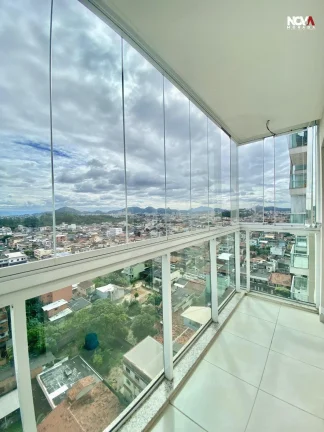 Imagem Com 65m² bem distribuídos, esse apê no andar alto é puro charme e funcionalidade. São 2 quartos...
