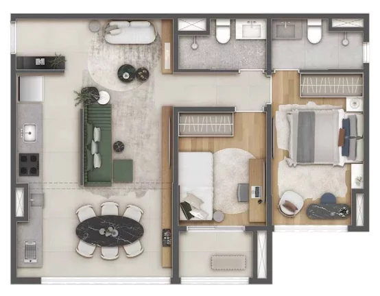 Imagem APARTAMENTO RESIDENCIAL em São Paulo - SP, Jardim das Acácias