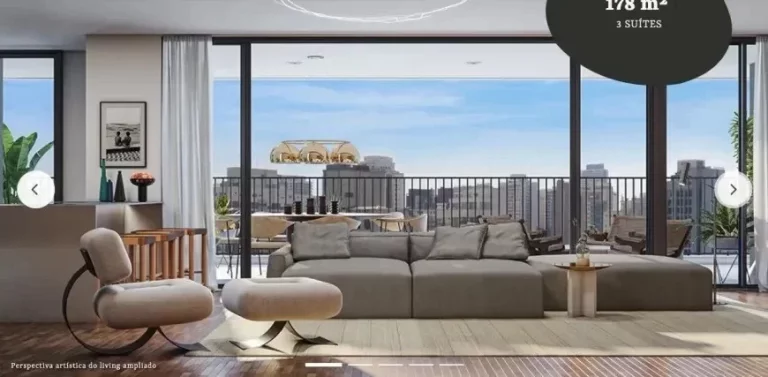 Imagem Apartamento para Venda em São Paulo, Pinheiros, 3 dormitórios, 3 suítes, 4 banheiros, 2 vagas