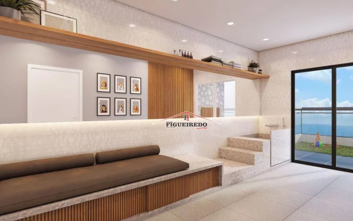 Imagem Apartamento à venda, 87 m² por R$ 652.000,00 - Boqueirão - Praia Grande/SP