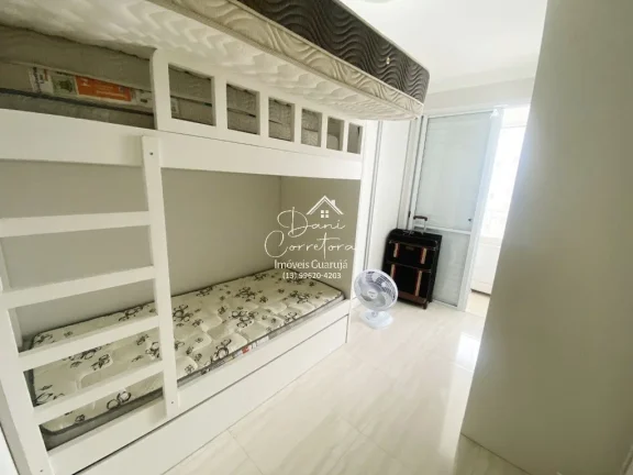 Imagem Apartamento à venda em Guarujá-SP, Vila Alzira: 3 quartos, 1 suite, 2 salas, 2 banheiros, 2 vagas, 118m². Venha conferir!
