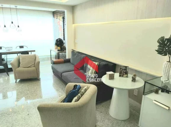 Imagem Apartamento com 3 dormitórios à venda, 124 m² por R$ 1.360.000,00 - Meireles - Fortaleza/CE