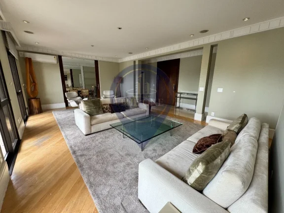 Imagem Apartamento luxuoso para venda ou locação em Moema, São Paulo-SP: 6 quartos, 4 suítes, 3 salas, 6 banheiros, 6 vagas, 313m².