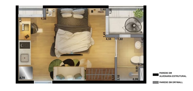 Imagem Apartamento com 1 quarto a venda em Santa Cecília São Paulo SP