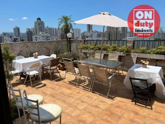 Imagem Cobertura com 4 quartos à venda, 361 m² por R$ 3.843.000 - Ponta da Praia - Santos/SP
