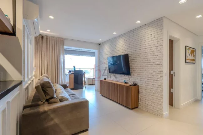 Imagem 3 Suítes no Brooklin Bricks: 105m² de Design, Lazer e Localização Estratégica