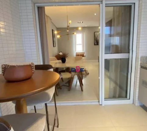 Imagem Apartamento com 2 dormitórios à venda, 77 m² por R$ 1.010.000 - Boqueirão - Santos/SP