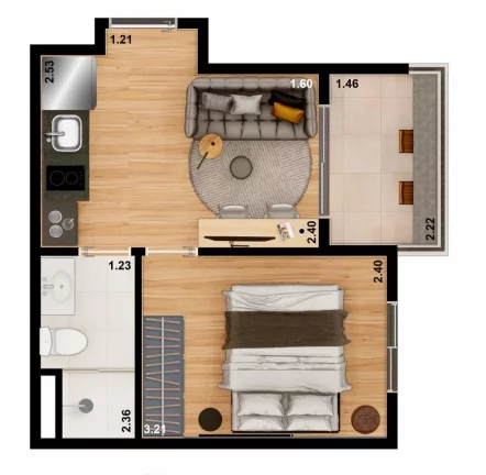 Imagem Nurban Vila Clementino - Residencial