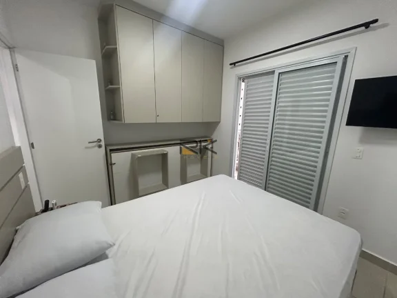 Imagem APARTAMENTO PRAIA GRANDE com 2 dormitórios sendo 1 suíte,1 vaga de garagem,varanda gourmet com churrasqueira,sala 2 ambientes