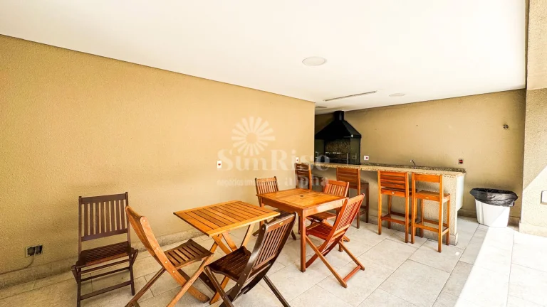 Imagem Apartamento mobiliado para alugar com 1 quarto e 1 vaga - 51 m² R$4.500,00 pacote Alphaville -SP