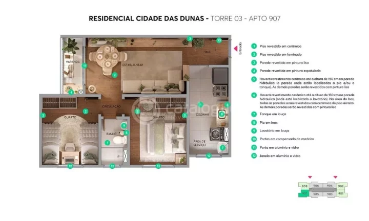 Imagem Residencial Cidade das Dunas