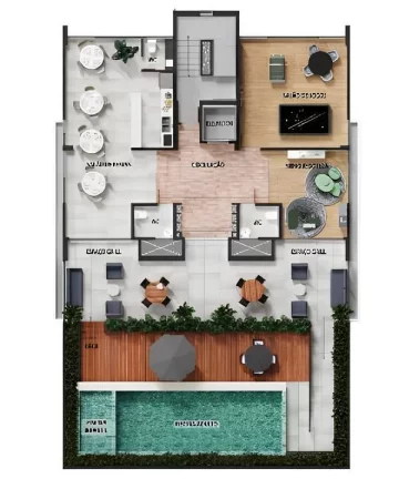 Imagem Apartamento à venda no bairro Camboinha - Cabedelo/PB