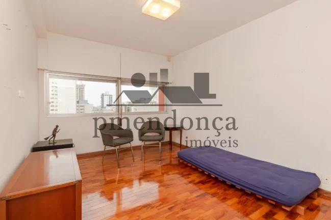 Imagem Higienopolis, apartamento reformado, 4 dormts, 1 suites, 2 vagas, varanda