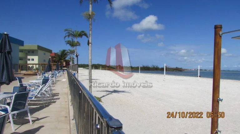 Imagem Flat Térreo Lazer Total Com Pé Na Areia