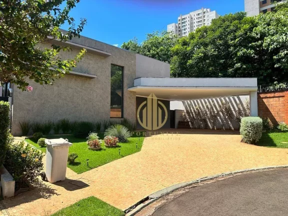 Imagem Casa térrea Alto Padrão 208 m2 à Venda em Condomínio Quinta Da Primavera - Praça Das Flores, Ribeirão Preto/SP