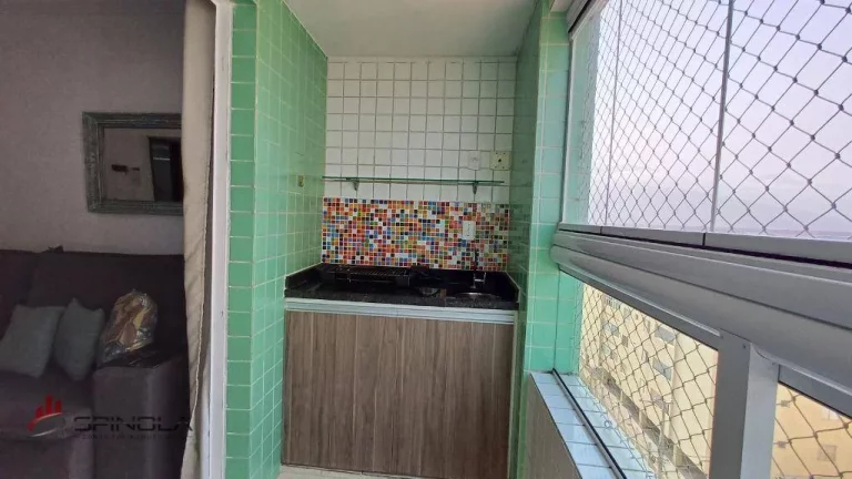 Imagem Apartamento com 2 dormitórios à venda, 86 m² por R$ 490.000,00 - Jardim Real - Praia Grande/SP