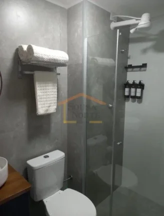 Imagem Apartamento novo com 29 m² de área útil, bem distribuído, com 1 dormitório com porta configuran...