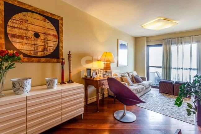 Imagem Apartamento de 127m², Alto de Pinheiros, com quatro dormitórios, sendo duas suítes, hall, lavabo,...