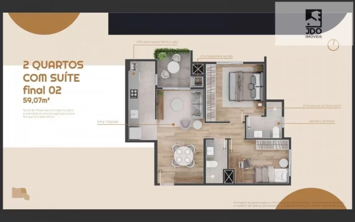 Imagem Apartamento a Venda no bairro Tingui - Curitiba, PR