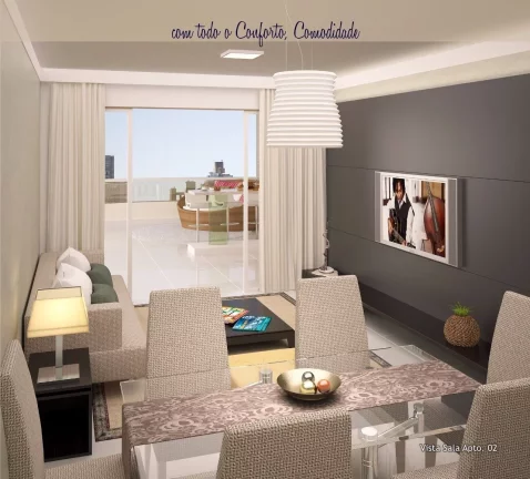Imagem Apartamento, 04 Suites, 01 Closet, 03 Varandas, 03 Vagas de Garage, Centro, Guarapari - ES