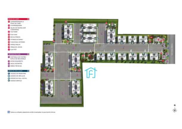 Imagem Apartamento 2 dormitórios - Gravataí - Morada Serena