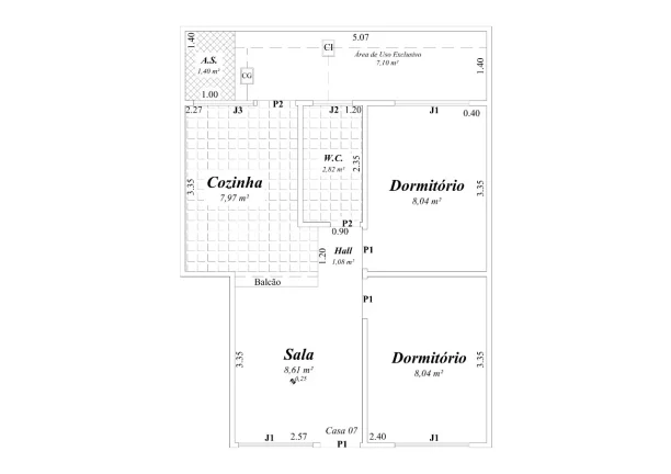 Imagem Casa de Condomínio com 2 dorms, Antártica, Praia Grande - R$ 225 mil, Cod: 2132