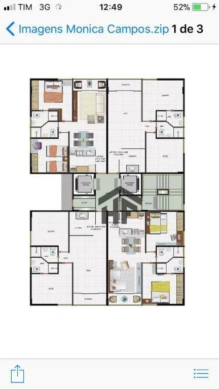 Imagem Apartamento com 2 Quartos à Venda, 52 m² em Piedade - Jaboatão Dos Guararapes
