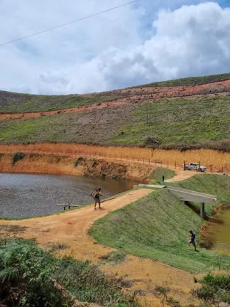Imagem Terreno 14 Alqueires, Cachoeira, 03 Casas, Lago, Vista para a Pedra Azul, Aracê - ES