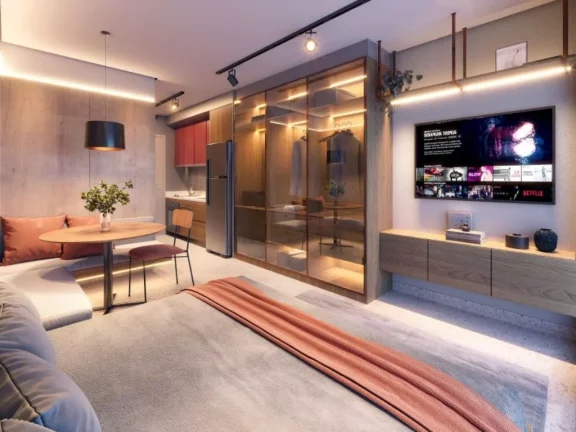 Imagem Apartamento à venda na Saúde, São Paulo-SP: 2 quartos, 1 banheiro, 1 vaga. 40m² no Residencial Boulevard Botânico - Minha casa minha vida.