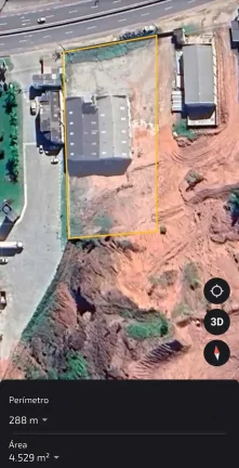 Imagem Terreno de 4.500m² com galpão, de frente para Rod. Antônio Heil - Itajaí/SC