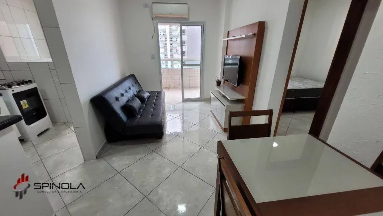 Imagem Apartamento com 1 dormitório à venda, 45 m² por R$ 325.000,00 - Ocian - Praia Grande/SP