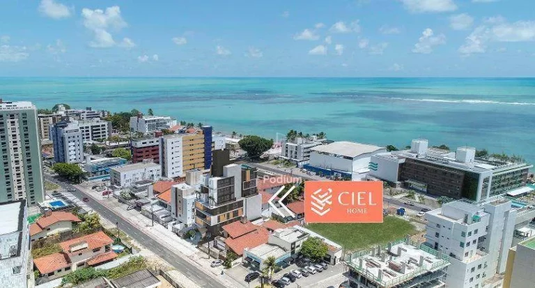 Imagem Flats com excelente localização nas proximidades de restaurantes e a 190m da praia Bessa no Jardim Oceania - FL0321