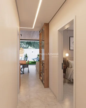 Imagem Casa com excelente projeto, acabamento primoroso, completa e integrada, feita sob medida para você ...