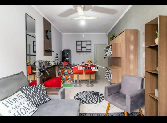 Imagem Apartamento à venda, 34 m² por R$ 240.000,00 - Boqueirão - Praia Grande/SP