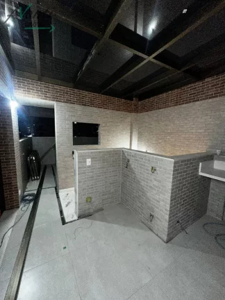 Imagem Casa Sobrado Residencial Nova com 3 Dormitórios e 3 Banheiros em Campo Grande, Santos