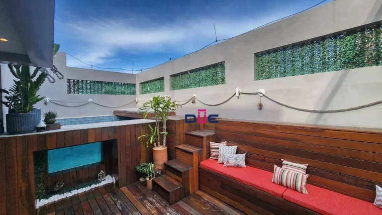 Imagem Cobertura com 3 dormitórios à venda, 240 m² por R$ 2.900.000,00 - Aparecida - Santos/SP