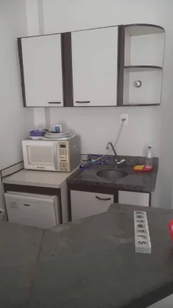 Imagem Flat com 1 dormitório à venda, 41 m² por R$ 215.000,00 - Itararé - São Vicente/SP