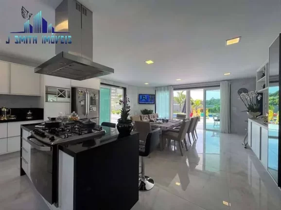 Imagem CASA LINDA, NOVA, SUÍTES, MODERNA E IMPECÁVEL! Gourmet, piscina! SHOW !!