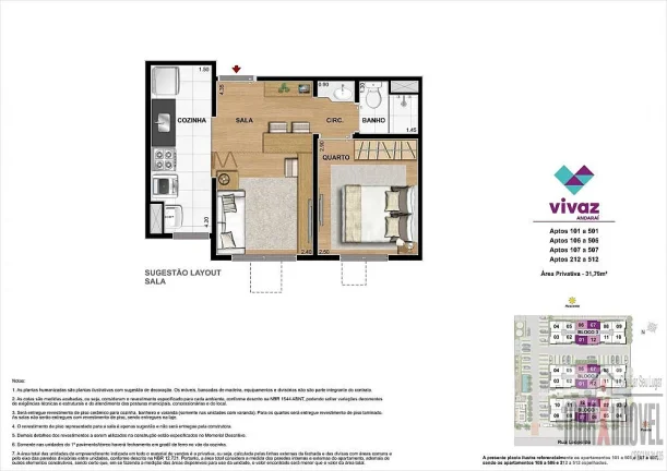 Imagem Apartamento de 1 quarto no Andaraí Infraestruturado