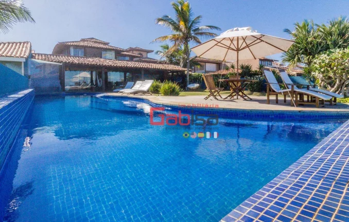 Imagem Luxuosa Mansão Pé na Areia na Praia de Geribá